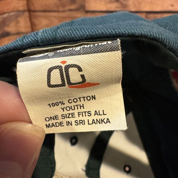 Bass Pro Shops Hat Cap Youth Green Adjustable Snapback Texas Fish Logo Fishing - Picture 7 of 7